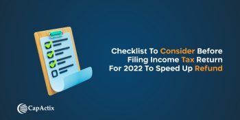 Checklist To Consider Before Filing Income Tax Return For 2022 To Speed 